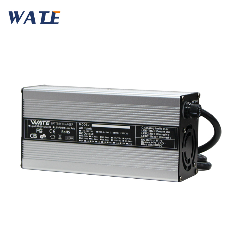 84V 20A Smart Charger - Chargeur rapide Li-ion 67.2V 10a, 16S