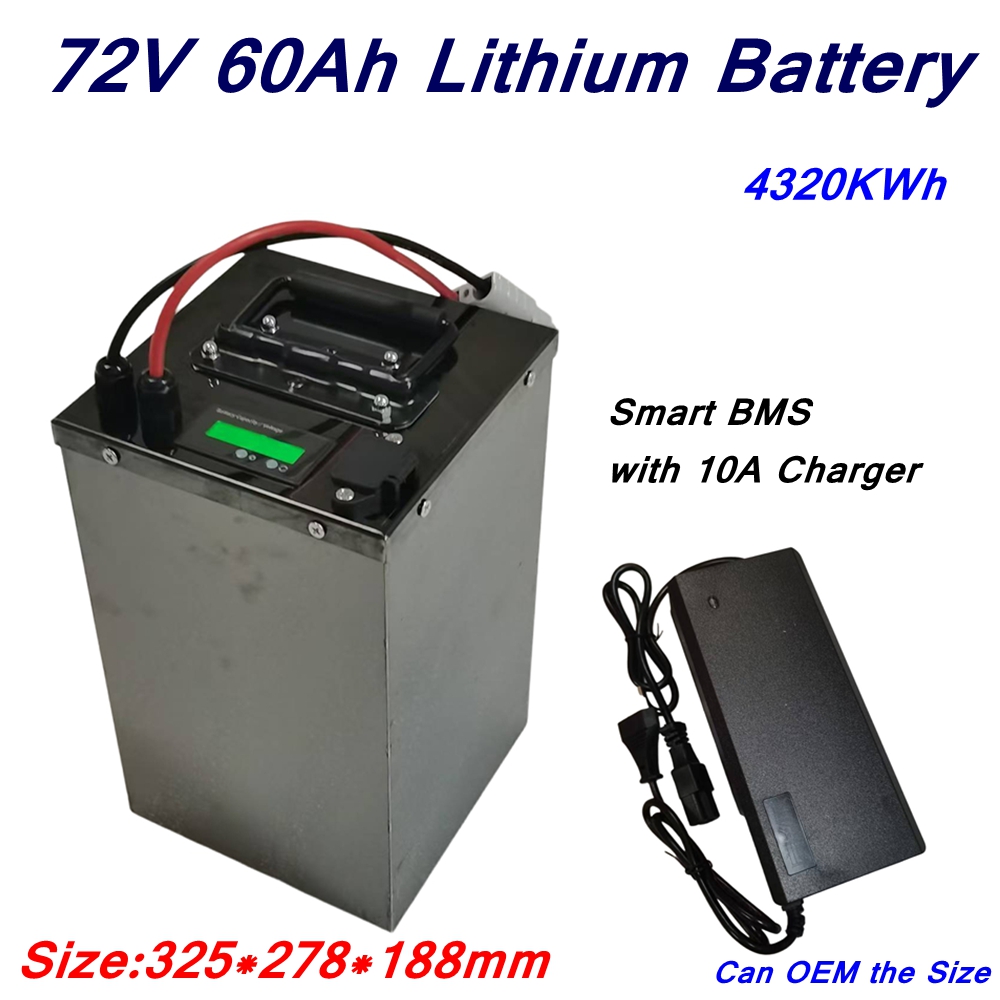 72V 40Ah Lifepo4 Battery Pack - Batterie lithium polymère li-ion 20S 72v