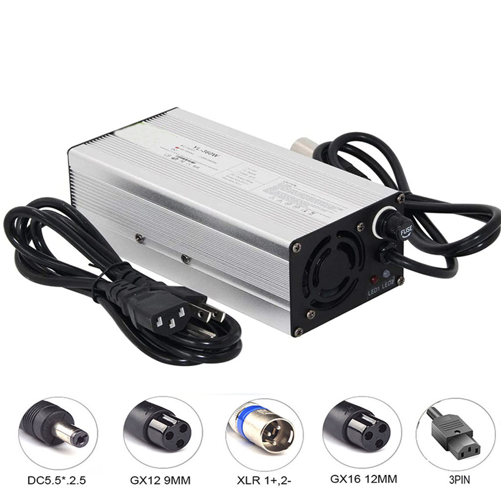 84V 20A Smart Charger - Chargeur de batterie au lithium avec
