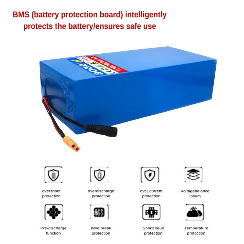100% 18650Original 48V 100Ah 1 - 60V 50Ah Electric Scooter Battery avis et prix