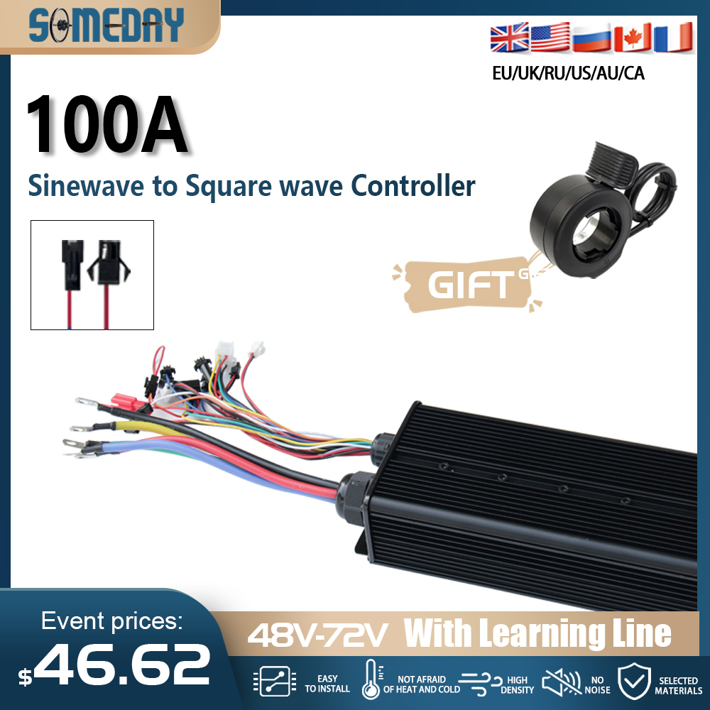 Contrôleur de moteur sans bala - 72V 100A Sabvoton Controller avis et prix
