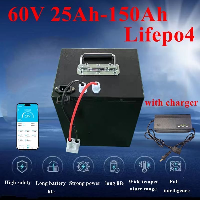 Batterie au Lithium lifepo4, 1 - 60V 50Ah Electric Scooter Battery avis et prix